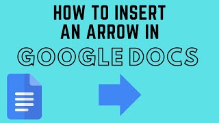 How to Insert an Arrow in Google Docs