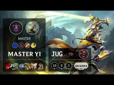 Master Yi Jungle vs Shyvana - EUW Master Patch 11.15