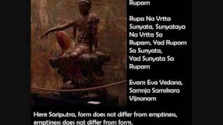 Heart Sutra (Prajna Paramitha Hridaya Sutra) - lyrics Sanskrit and English