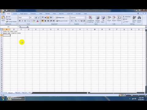 Excel Change Case To Proper, Upper, Lower & Sentence Software