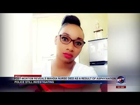 POST MORTEM REVEALS MAHDIA NURSE DIED AS A RESULT OF ASPHYXIATION