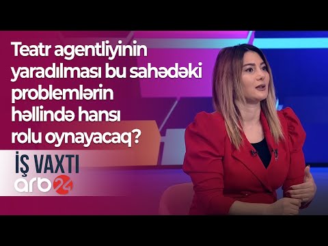 Teatr agentliyinin yaradılması bu sahədəki problemlərin həllində hansı rolu oynayacaq? – İş vaxtı