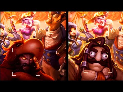 Udyr Antiguo vs Nuevo - COMPARACION de Splash Art