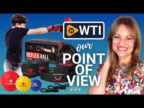 Boxing Reflex Ball for Adults and Kids - React Reflex Balls on String with Headband - WTI product video review