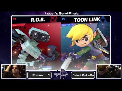 Pommy (ROB) vs. JojoDaHobo (Toon Link) - Orbitar 86 - Losers Semis