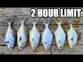 A Simple Way To Catch A Limit Fast (Catching Florida Pompano At The Beach With Lures)