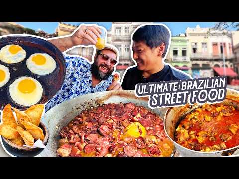 ULTIMATE Brazilian BAR FOOD & STREET FOOD Tour in Rio de Janeiro Brazil