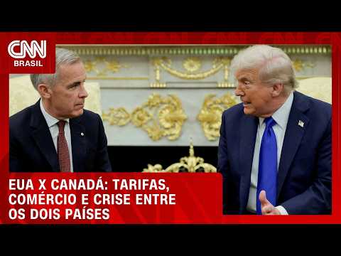 Trump x Canadá: a guerra comercial que ameaça a economia da América do Norte | CNN BRASIL