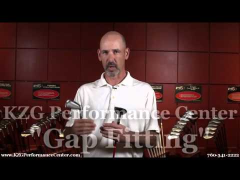 What does Gap fit mean when fitting golf clubs?