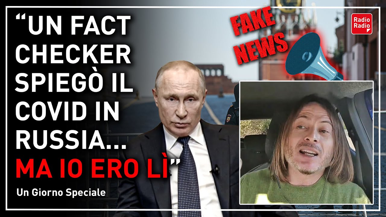 G. BIANCHI ▷ "ANDAI IN RUSSIA DURANTE IL COVID E UN FACT CHECKER PRETESE DI SMENTIRMI SULLA REALTÀ"