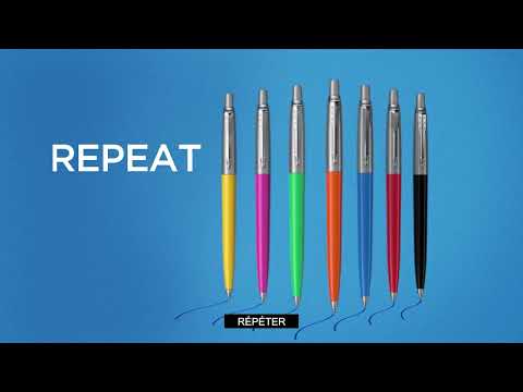 Balpen Parker Jotter Original pink CT medium blister à 1 stuk