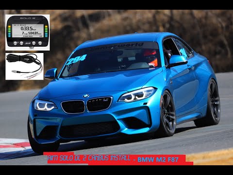 AIM Solo 2 DL - Canbus Install - BMW M2 F87 (2018)