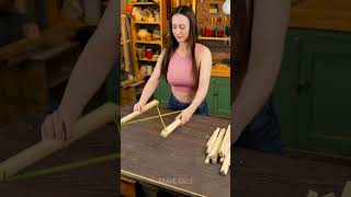 From Wood to Basket — Amazing Craft Idea 🧺 #crafts #woodhacks