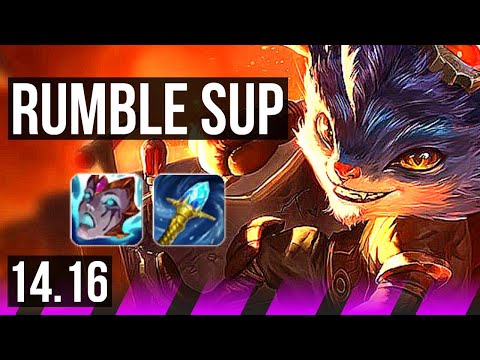 RUMBLE & Twitch vs PYKE & Karthus (SUP) | 6/2/13, 800+ games, Dominating | NA Grandmaster | 14.16