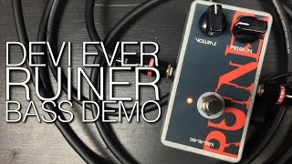Video thumbnail for Devi Ever Ruiner - Bass Demo by Adam Aarts