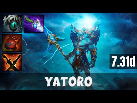 YATORO Phantom Lancer TOP LANE Gameplay | Dota 2 Full Game