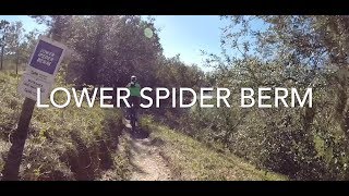 preview picture of video 'Balm Boyette Mountain Bike Trail - Lower Spider Berm'