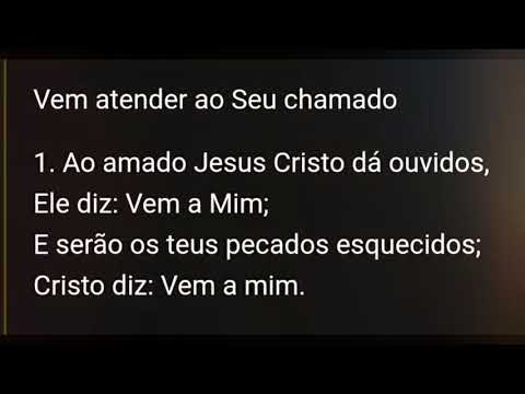 Vem atender ao seu chamado - Hino 174 CCB - com Eliseu Gonçalves