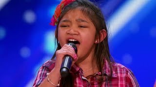 Angelica Hale 9-year-old Sings&quot;Rise Up&quot;America&#39;s Got Talent 2017 Audition ｜GTF
