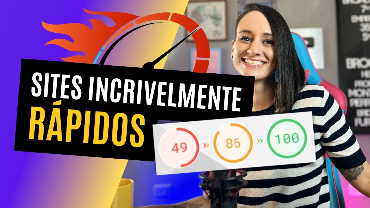 Como criar sites RÁPIDOS? 4 TÉCNICAS para MELHORAR a velocidade do seu site (SEO)