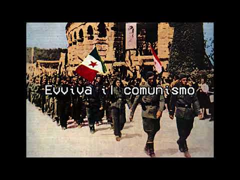 Bandiera Rossa - Italian Socialist song (Italian, German and English versions)