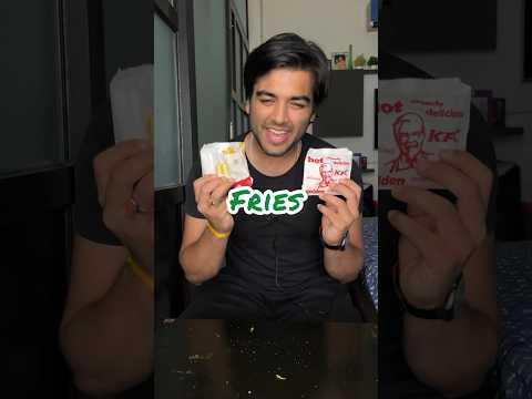 KFC VS McDonald’s🍔#food #foodie #kfc #mcdonalds #burger #minivlog #foodvlog #foodreview #comparison