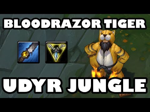 Bloodrazor Tiger | Attack Speed Udyr Jungle Gameplay [7.19]