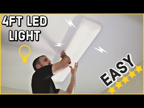 💡 How to Install AntLux 4ft LED Lights | Laundry Room 💦