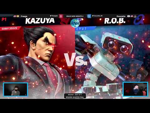 Reach New Heights #6 Winners Quarters - Doucette (ROB) vs Freege (Byleth/Kazuya) Smash Ultimate SSBU