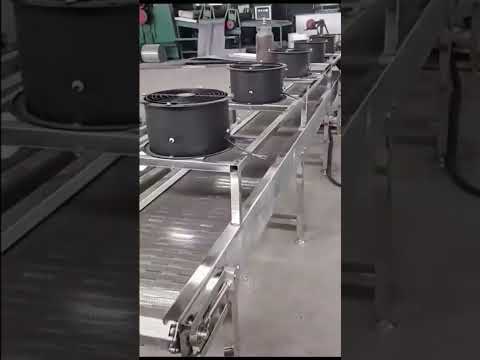 Gaziantep Başpınar OSB’de Metal Bantlı Soğutma Konveyörü uygulama videosu