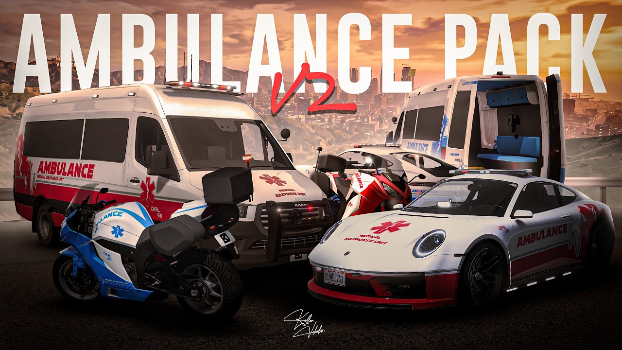 KillerVehicles | Ambulance Pack V.2 Lore Friendly