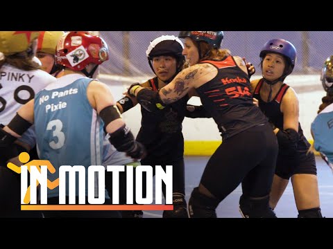 輪滑女將在亞洲創造歷史。 (The Roller Derby Women Kicking Ass and Making History in Asia)