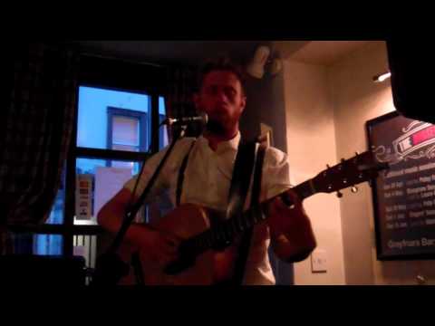 Aaron Fyfe Singing Wicked Game Greyfriars Bar Perth Perthshire Scotland