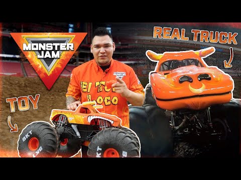 El Toro Loco RC | Monster Jam Drivers Vs Toys | Action Toy Videos for Kids