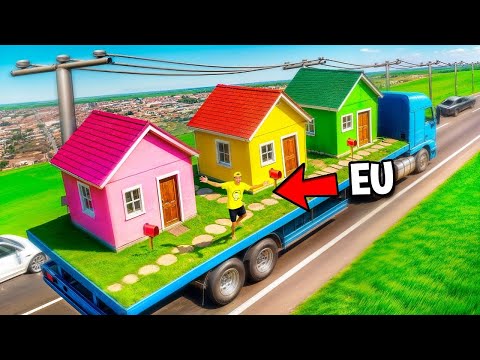 FIZ UMA CIDADE EM CIMA DE UM CAMINHÃO *Ela se move ?