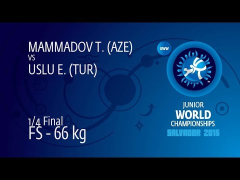 1/4 FS - 66 kg: T. MAMMADOV (AZE) df. E. USLU (TUR) by TF, 10-0