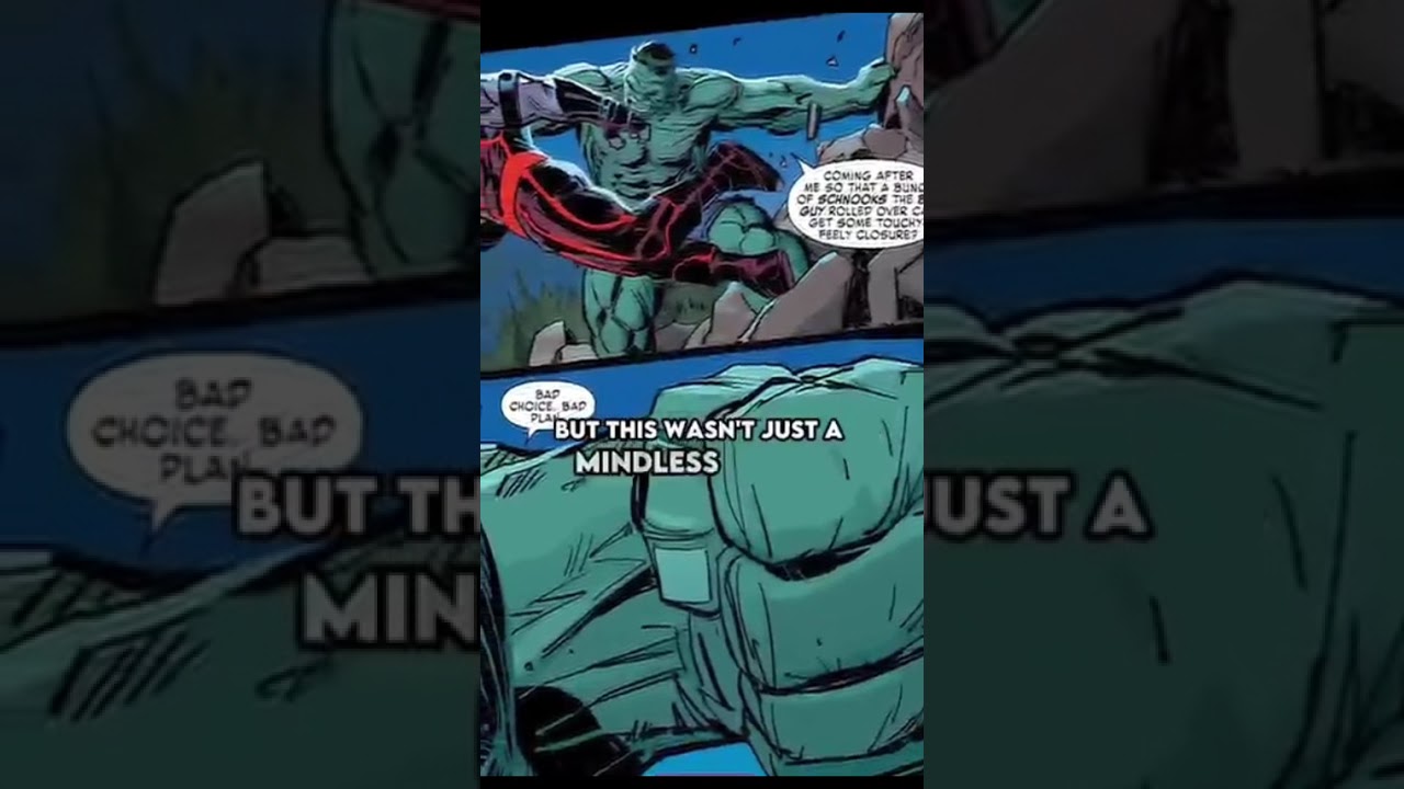 Juggernaut Was No Match For Hulk #marvel #hulk #marvelshorts