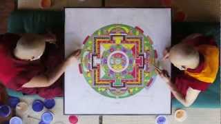 Tibetan Sand Mandala - Time Lapse - Asheville, North Carolina - Urban Dharma - GRAND PRIZE WINNER