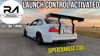 Revmatch custom E46 Launch control tune - BMW 330ci M54 B30 Track build anti lag launching tuning
