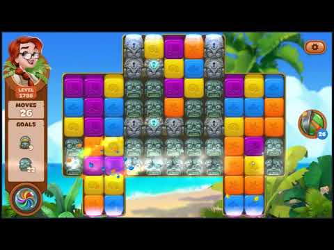 Lost Island Blast Adventure Level 1786 - NO BOOSTERS 🏝️ | SKILLGAMING ✔️