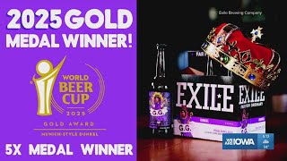 Exile Brewing Company captures gold at 2025 World Beer Cup