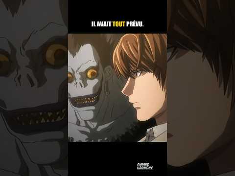 Il avait TOUT prévu 😮 | Death note | #anime #animeedit #shorts