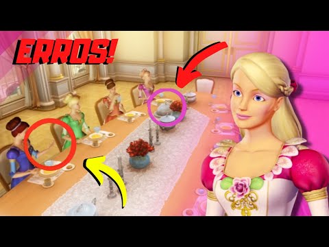 Erros em Barbie™ 12 Princesas Bailarinas | Erros nos Filmes da Barbie - HF.