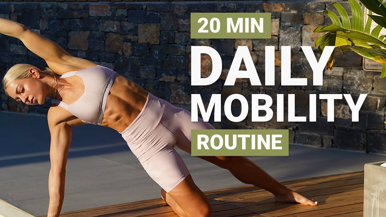 20 MIN MOBILITY ROUTINE | Slow & Controlled Full Body Workout | Daily Morning Routine | Energizing - YouTube