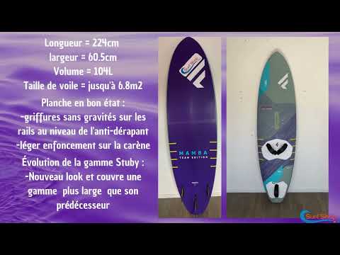 Surfshop.fr Occasion : LA FANATIC MAMBA TE 104