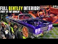 DONKMASTER KARLOUS MILLER FIRST LOOK AT STITCHED BY SLICK 73 Donk With FULL BENTLEY INTERIOR SWAP