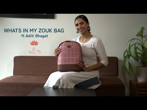 A Day in my life ft. Aditi Bhagat AKA Mansi From Pushpa Impossible #zouk #whatsinmybag