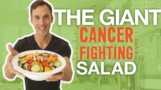 How to Make The Giant Cancer-Fighting Salad. Chris Wark (Chris Beat Cancer)