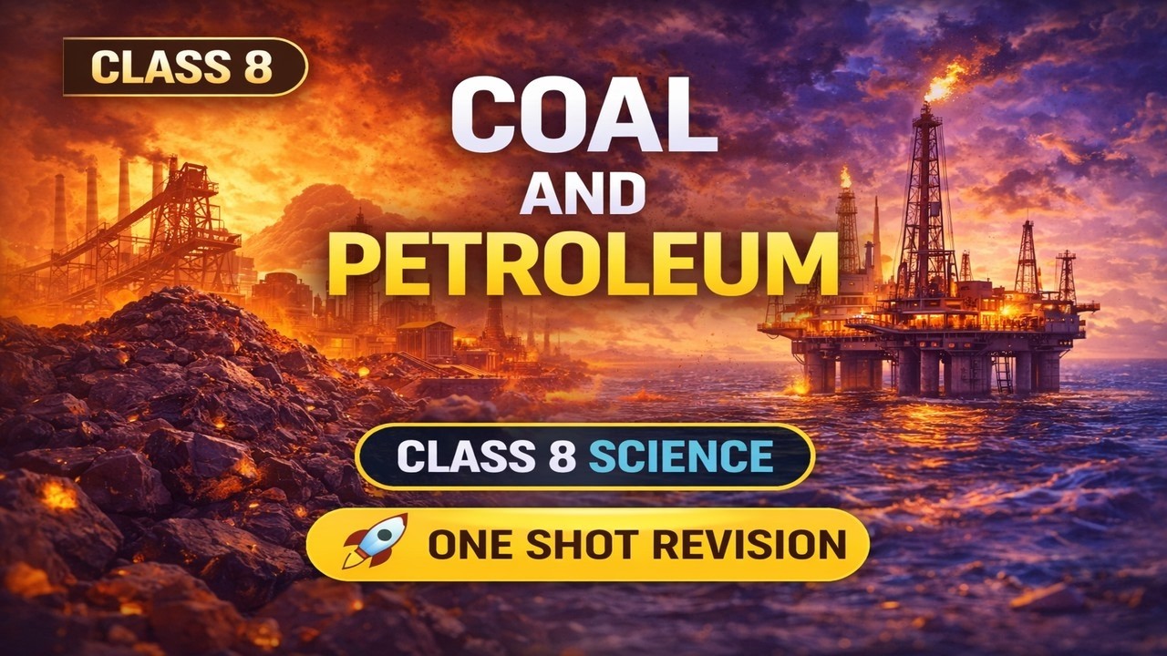 CBSE Class 8 || Science || Coal and Petroleum || Animation || in English