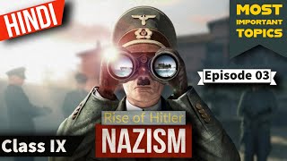 The Great Depression | Nazism And The Rise Of Hitler Class 9 - ep03 - Class 9 History Chapter 3